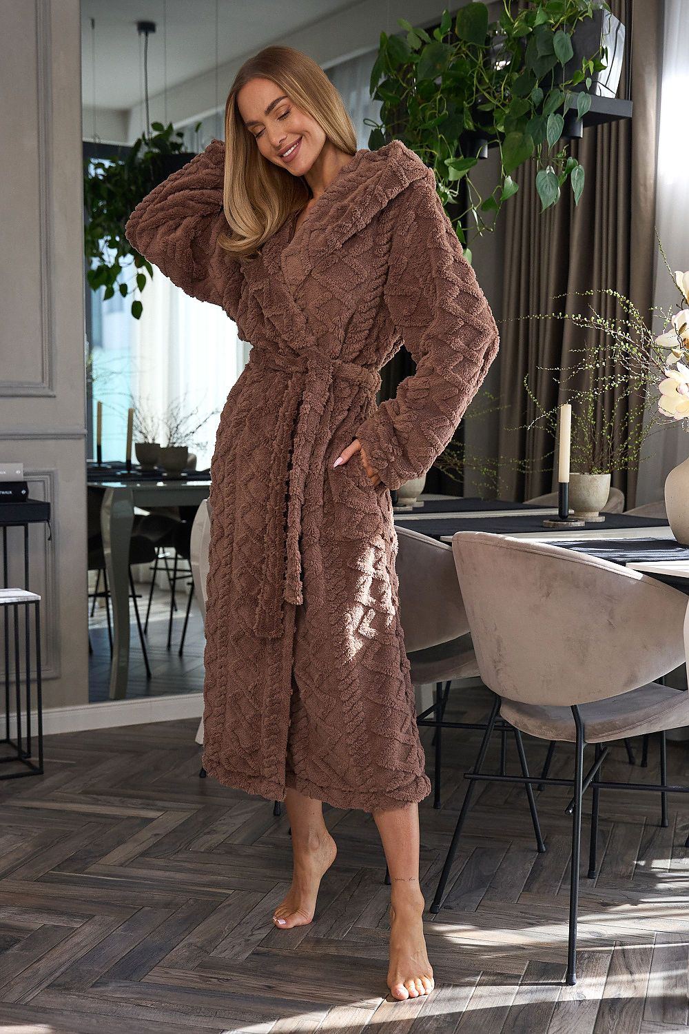 Bathrobe model 217119 L&L collection
